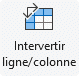Excel - graphique - bouton Intervertir ligne/colonne