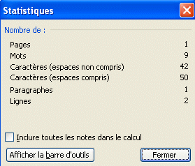 word 2003:outils-statistiques2