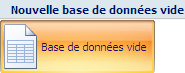 Access 2007 - nouvelle base de données