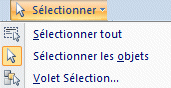 Powerpoint2007 : Acceuil- Sélectionner