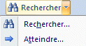 Word 2007:Acceuil-Rechercher