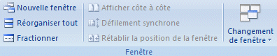 Word 2007:Affichage-fenêtre