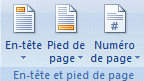 Word 2007: Insertion-En-tête de pied de page