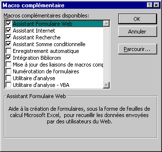 &#exceloutils201;cran initial du solveur