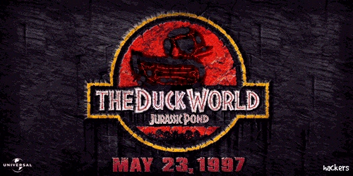 Image de "The Duck World: Jurassic Pond"