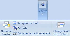 Powerpoint 2007 :Affichage-fenêtre