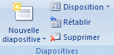 Powerpoint 2007 : Acceuil- Diapositives