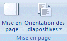 powerpoint 2007 : Création -Mise en page