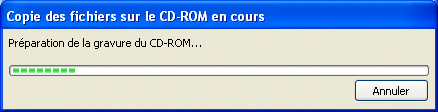 powerpoint 2007 : Graver le package CD-ROM